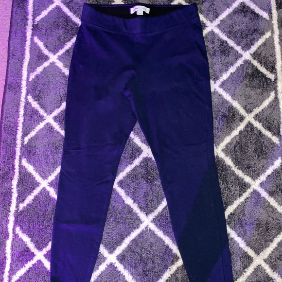 Navy Blue Leggings - Picture 1 of 3
